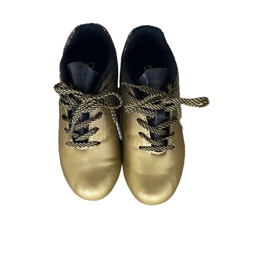 DSG Black and Gold Kids Soccer Cleats Size 12